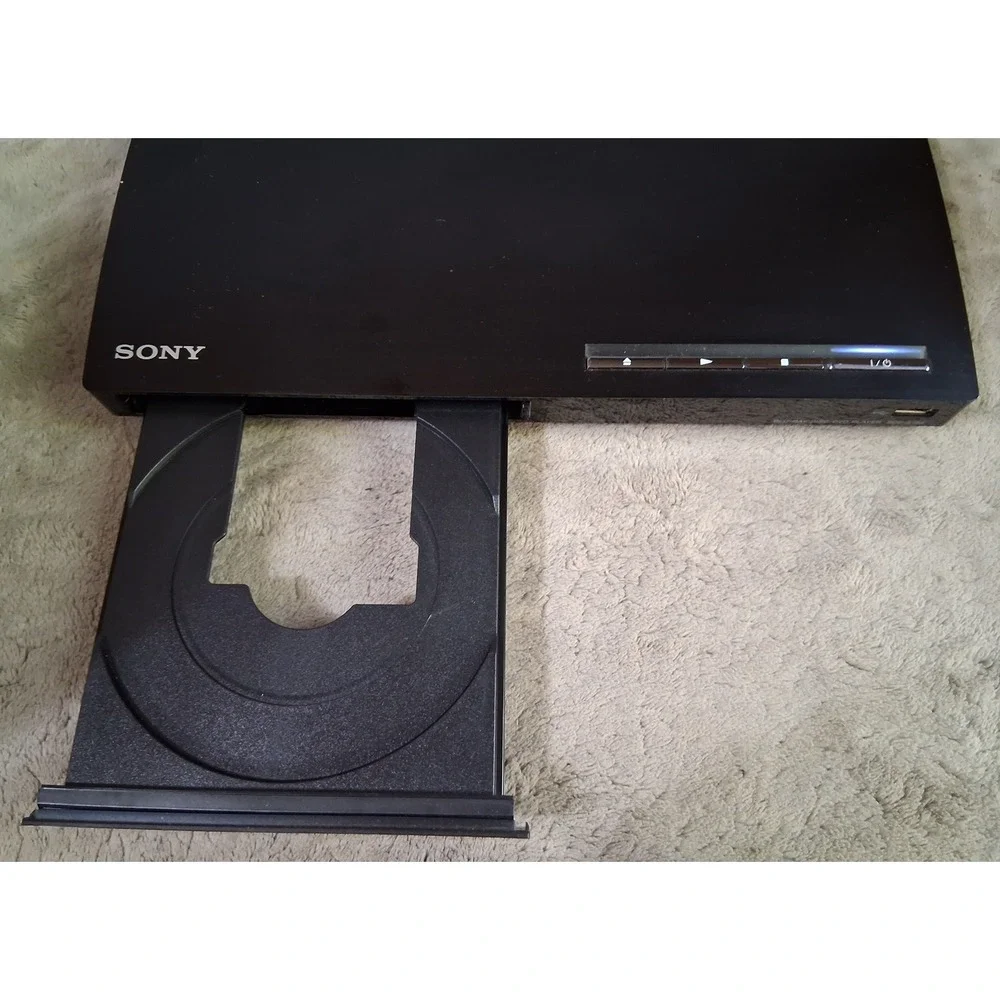 Sony BDP-S185 Blu-ray DVD Player Full HD 1080p Streaming With Remote Box Tested